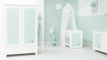 Babys only Betthimmel mint im Kinderzimmer