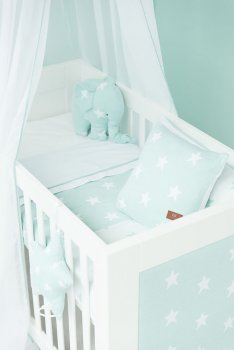 Babys only Betthimmel mint Detailaufnahme