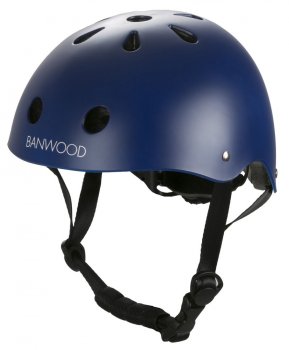 Kinderhelm Banwood blau