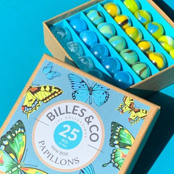 Billes & Co Murmel Mini Box Schmetterling