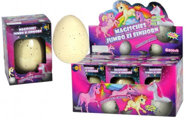 Funtrading Magisches Ei Jumbo Einhorn
