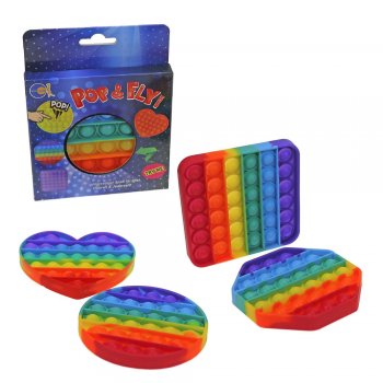 Funtrading Pop it Fidget Regenbogen