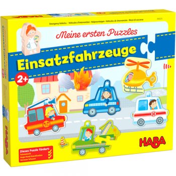 HABA Meine ersten Puzzles Einsatzfahrzeuge