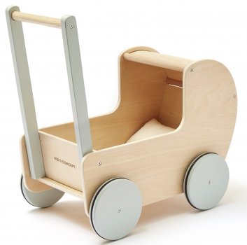 Kids Concept Puppenwagen Holz natur