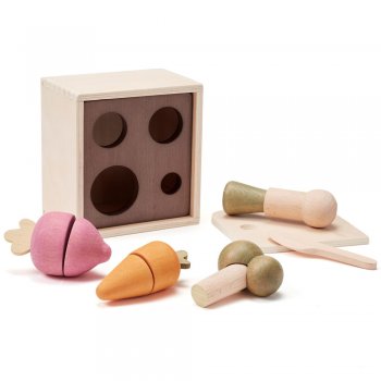 Kids Concept Sortierspiel Garten Holz