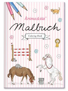 Krima & Isa Malbuch Pferde