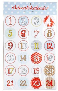 Krima & Isa Adventskalender Sticker