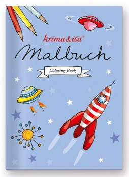 Krima & Isa Malbuch Raumfahrt