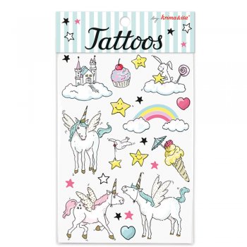 Krima & Isa Tattoos Einhorn