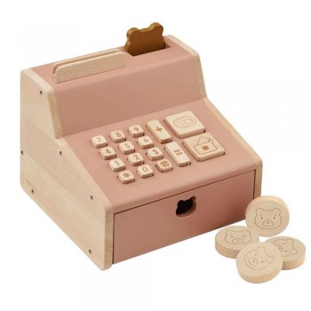 LIEWOOD Spielzeug Kasse Buck Cash Register rosa