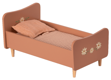 Maileg Holz Bett mini rosa