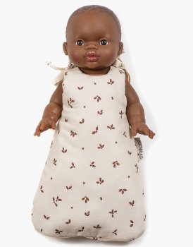 Minikane Puppen Schlafsack Blumen