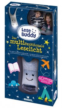 Moses Lese Buddy Glitzer Silber