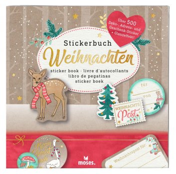 Moses Stickerbuch Weihnachten