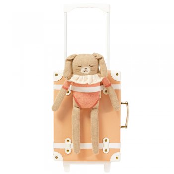 Olli Ella Kinder Koffer See-Ya Blush