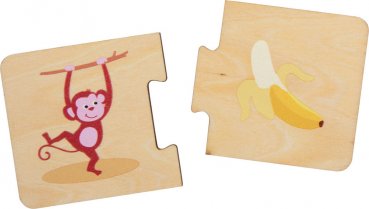 Small Foot Company Holz Puzzle Tiere füttern