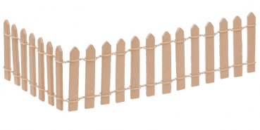 Wichtel Zaun Holz