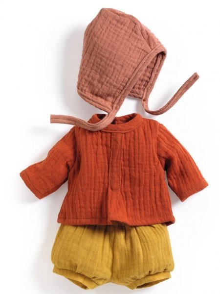 Djeco Puppenkleidung Mandarine
