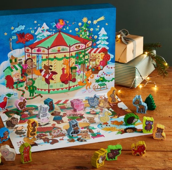 HABA mein erster Adventskalender Auf dem Weihnachtsmarkt