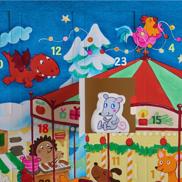 HABA mein erster Adventskalender Auf dem Weihnachtsmarkt