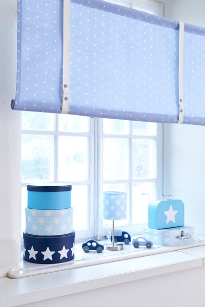 Kidsconcept Pappboxen Stern blau