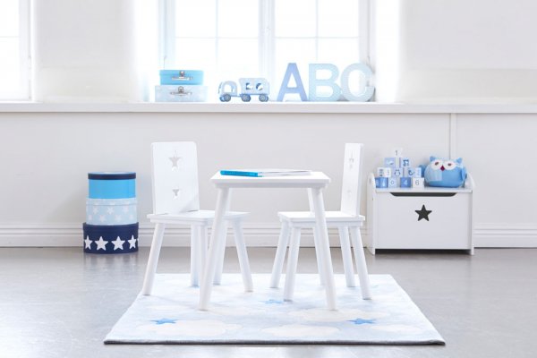 Kidsconcept Pappboxen Stern blau