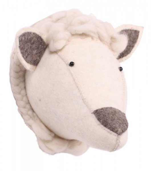 Kidsdepot Tiertrophäe Schaf von der Seite