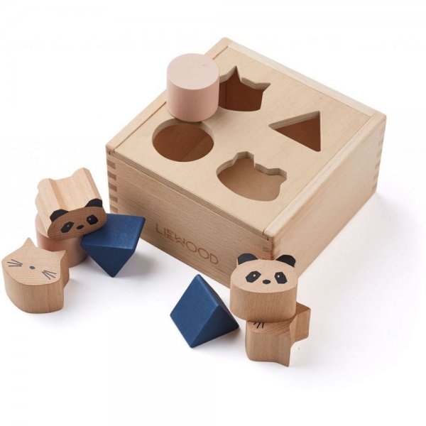 LIEWOOD Holzformen Puzzle Steckspiel Mateo