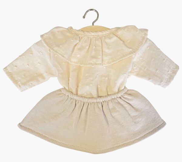 Minikane Puppenkleidungsset Colette 2-teilig ecru