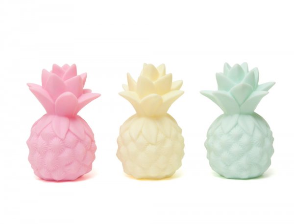 Petit Monkey Nachtlicht Ananas rosa