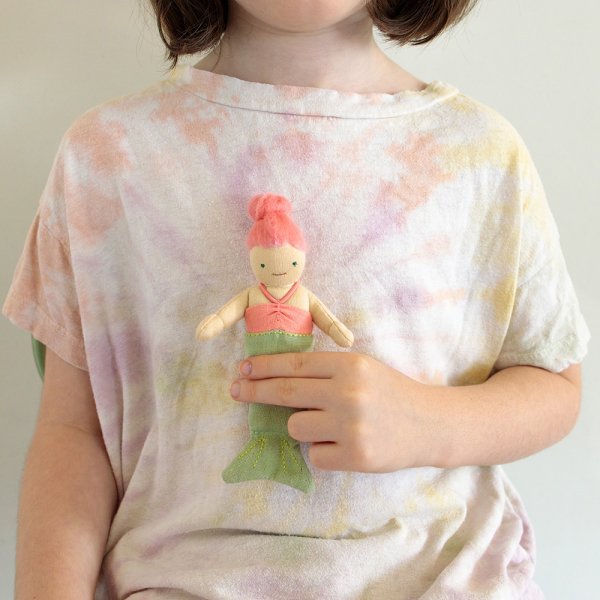 Olli Ella Puppenhaus Figur Holdie Folk Meerjungfrau coral