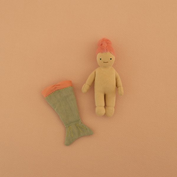 Olli Ella Puppenhaus Figur Holdie Folk Meerjungfrau coral