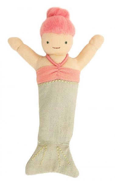 Olli Ella Puppenhaus Figur Holdie Folk Meerjungfrau coral