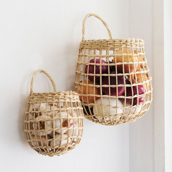 Olli Ella Rattan Korb Onion Basket