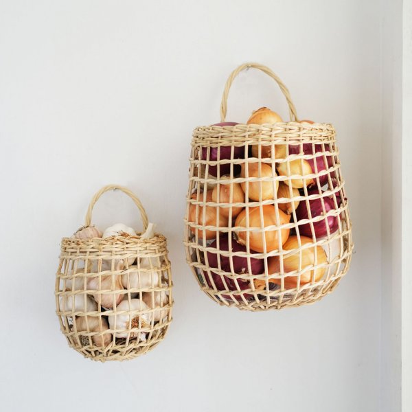 Olli Ella Rattan Korb Onion Basket