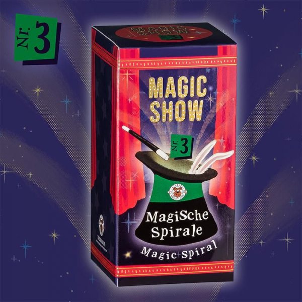 Trendhaus Magic Show Trick 3 Magische Spirale