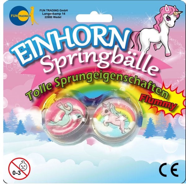 Funtrading Flummi Einhorn