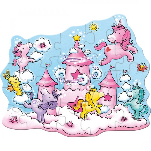 Haba Puzzle Einhorn Glitzerglück Wolkenpuzzelei