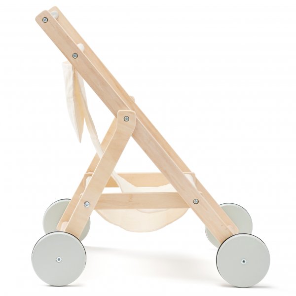Kids Concept Puppen Buggy Holz natur