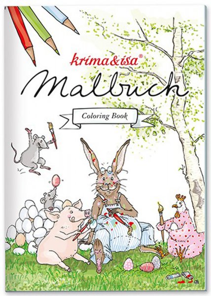 Krima & Isa Malbuch Ostern