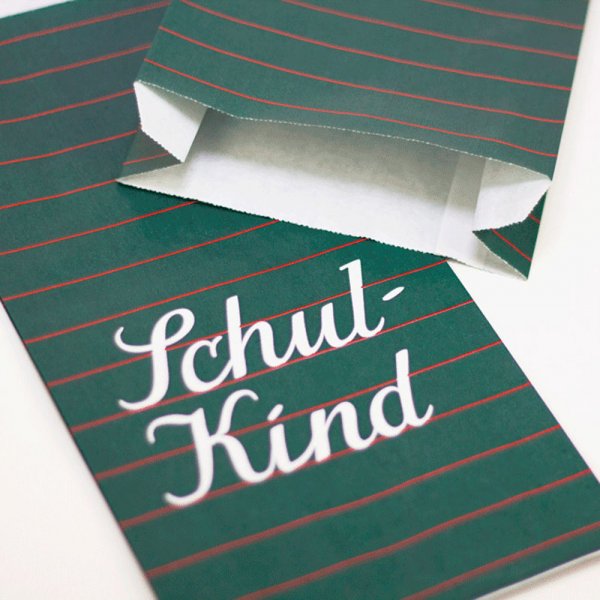 Krima & Isa Geschenktüten 6er Set Schulkind