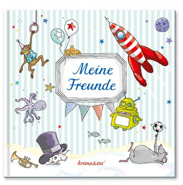 Krima & Isa Meine Freunde Buch blau