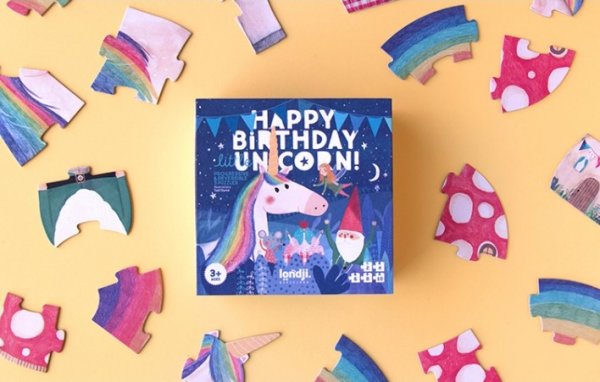 Londji Puzzle Happy Birthday Unicorn