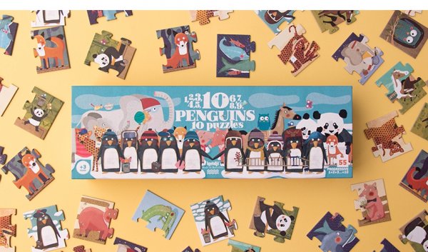 Londji Puzzle 10 Penguins