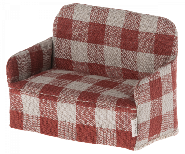 Maileg Sofa Maus rot