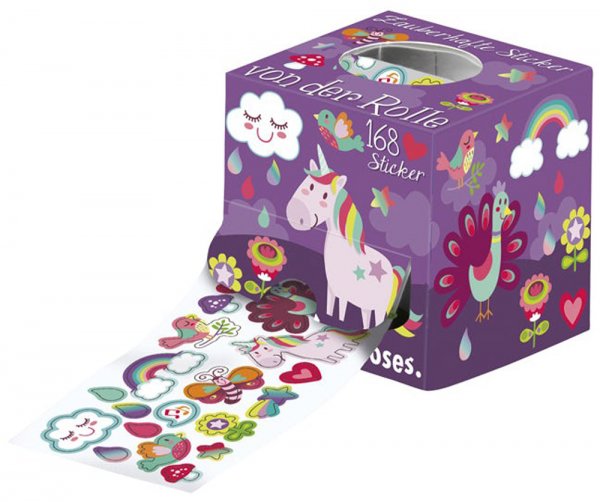 Moses Stickerrolle Einhorn