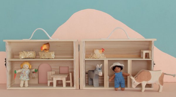 Olli Ella Puppenhaus Holdie Barn Bauernhof